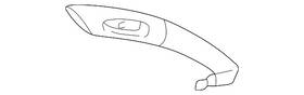 74640-20080-c0 Toyota Genuine Grip Handle Qty 1