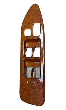 Cae-74231-w Toyota New Jdm Genuine Land Cruiser Wood Grain 03-07 Drivers Door Switch Bezel