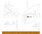 6927702130b0 Toyota Corolla Oem 09-13 Bezel Front Door-handle