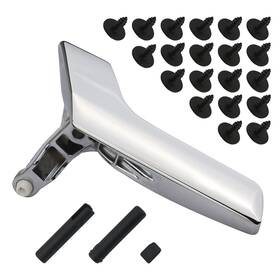 F03081-cr Tqponly Metal Interior Door Handle Repair Kit Chrome Compatible With Mercedesbenz W2