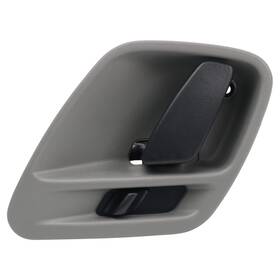 Dha31993 Trq Front Left Rear Interior Door Handle Gray Fits 1999-2004 Jeep Grand Cherokee