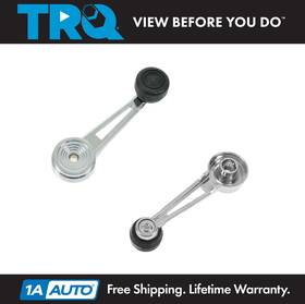 Dha39664 Trq Chrome Inside Interior Window Crank Handle Set For Ford Pickup Truck