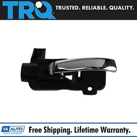Dha31792 Trq Rear Right Interior Door Handle Chrome And Black Fits 2011-2014 Dodge Avenger