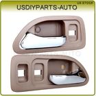 Up80241101a Usdiyparts Beige Chrome Interior Handle For Honda Accord Front Right