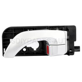 Usd829696s01 Usdiyparts Rear Left Right For Hyundai Sonata 2005-2008 Silver 2x Interior Door Handles