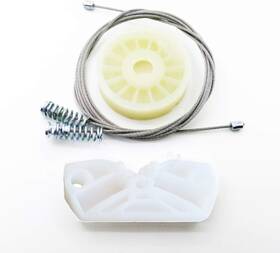 Vip-4255 Vip Krom Window Regulator Repair Kit For Mercedes Clk A209 C209 Rear Right Side White