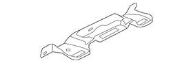 11k-858-687-b Volkswagen Genuine Assist Strap Mount Bracket