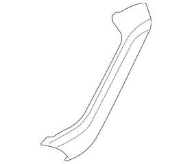 17a-868-164-rm5 Volkswagen Genuine Pull Handle