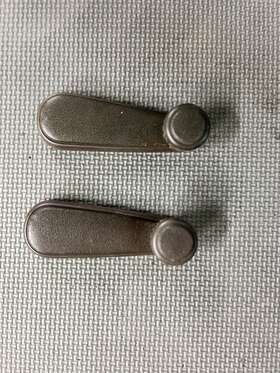 Volkswagen 191 837 579 2x Window Crank Roller Handle Vw Jetta Golf Rabbit Cabriolet Mk1 Mk2