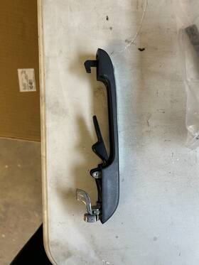 193839205 Volkswagen Mk1 Mk2 Vw Jetta Golf Rabbit Left Rear Door Handle Without Key