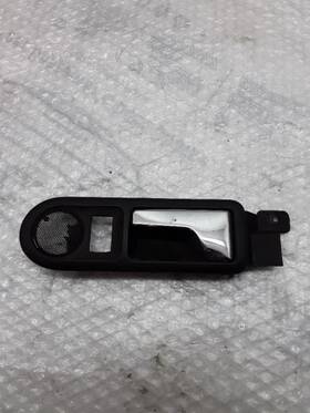 229.vw1m99 Volkswagen L/r Left Rear Door Handle Interior Chrome/black 1999 Vw Passat Z-45p