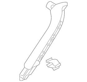 Volkswagen 561-868-187-c-g0z Genuine Pull Handle
