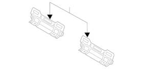 5gm-858-687-d Volkswagen Genuine Mount Plate
