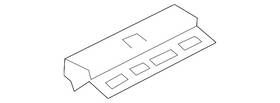 Volkswagen 5n0-858-687-a Genuine Mount Plate