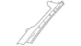 Volkswagen 5n0-867-180-d-81u Genuine Pull Handle