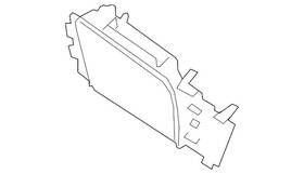 5na-839-113-e-ubn Volkswagen Genuine Handle Inside