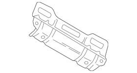5nl-858-687-b Volkswagen Genuine Mount Plate