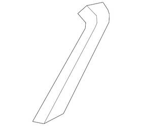 5nn-867-171-81u Volkswagen Genuine Pull Handle