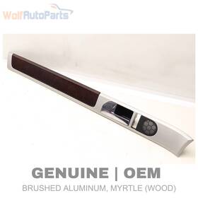 7l6867439 Volkswagen 2004-2010 Vw Touareg - Front Left Interior Door Handle With Wood Trim