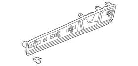 7p6-867-469-bl-doz Volkswagen Genuine Handle Inside