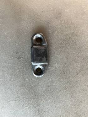 361827185a Vw Nice Oem Squareback Rear Hatch Guide Plate 1962-1973 Volkswagen Type 3