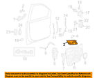 7b0837020adk5 Vw Handle Oem Volkswagen Door Routan-interior 09-10