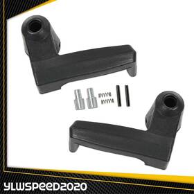 V-02etw1293abk Ylwspeed20 Fit For 1980-98 Ford Bronc F-150 F-250 2pcs Vent Window Handles Locks Lh And Rh