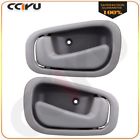 Z80218001g Cciyu Pair Gray Inside Passenger Driver Side Door Handles For