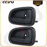 Z80219301g Cciyu For Corolla Prizm Door Handles Black Interior Right Passenger