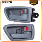 Z80221301g Cciyu Door Handles Gray Interior Inside Passeenger Side For Toyota