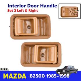 Bdp002488 Zoparts Pair Front Interior Door Handle Grips For Mazda B2500 B-series Pickup 85-199