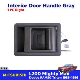 Bdp8808 Zoparts Clearance Interior Door Handle Gray Rh Fits Mitsubishi L200 Ute 2door 1986-1996