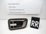 2003-2008 Honda Pilot Rear Right Interior Door Handle 229.HO1608 Oem. Fixed Price $13.60.