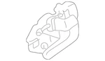 Genuine Mitsubishi Handle Inside MR642041. Fixed Price $30.76.
