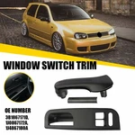 For Vw Golf MK4 2DR 2X Door Pull Handle Trim 1X Window Switch Panel Bezel Set Us. Fixed Price $18.99.