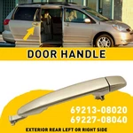 Rear Outside Door Rh Handle For Left 04-10 Toyota Sienna Desert Sand Mica 4Q2. Fixed Price $8.99.