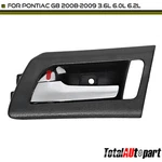 Chrome & Black Inside Door Handle For Pontiac G8 2008-2009 Rear Driver Left. Fixed Price $40.76.