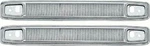 1968-69 Firebird Trans Am Door Grab Handle Bezels With Deluxe Interior Pair. Fixed Price $80.74.
