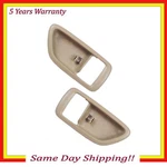 Inside Door Handle Bezel Trim Casing Cover For 2000-2004 Toyota Avalon Tan 2PCS. Fixed Price $124.71.