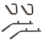 For Jeep Wrangler Jk 2018 Rugged Ridge 13505.40 Black Front & Rear Grab Handles. Fixed Price $119.99.