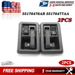 New 2PCS Interior Door Handle Front Left Right For Jeep Tj Wrangler 1997-06. Fixed Price $17.96.