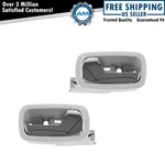Door Handle Front Inner Inside Gray & Chrome Pair Set For 05-10 Chevy Cobalt New. Fixed Price $28.98.