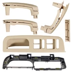 6X Beige Inside Door Handle Cover Bracket Grab Bezel Trim Set For Jetta Golf MK4. Fixed Price $145.04.