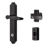 Ideal Security Lever With Deadbolt Lock For Out-swinging Doors, Black (4-PI. Fixed Price $66.99.