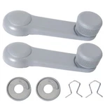 Fits Hyundai Inside Interior Inner Window Crank Handle Gray 82630-22001-LG(2PCS). Fixed Price $20.97.