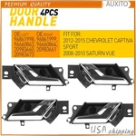 1/2/4 Left & Right Inner Door Handle For 2012 2013 2014 2015 Chevy Captiva Sport. Fixed Price $12.34.