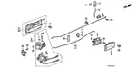 Genuine Honda Handle Assembly R Inside 72120-SE3-003. Fixed Price $30.82.