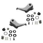 Trq Front Driver Passenger Side Vent Window Crank Handle Chrome. Fixed Price $63.66.