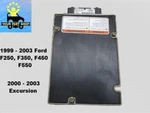 2C2412B599AB 1999 00 01 02 F250 7.3L Diesel Driver Fuel Injector Control Module. Fixed Price $369.00.