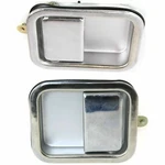 Metal Exterior Door Handles Set Of 2 For 97-06 Jeep Wrangler (tj) Front Chrome. Fixed Price $62.99.